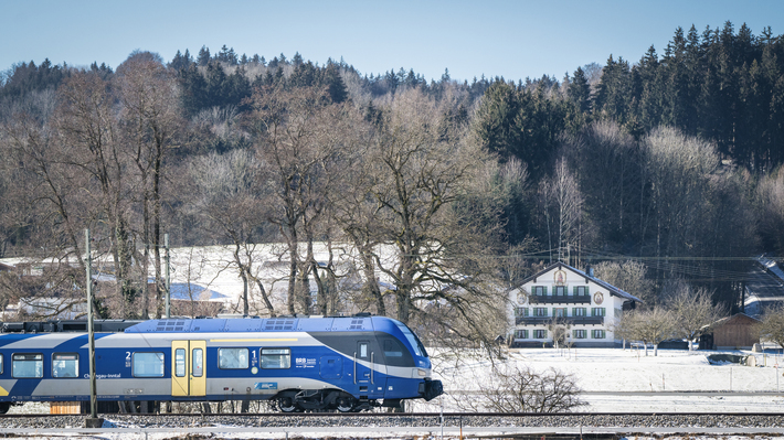 Netz Chiemgau-Inntal nahe Bernau am Chiemsee