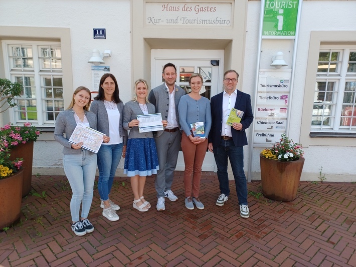 In Prien ist das Tourismusbüro Ticketpartner der BRB.
