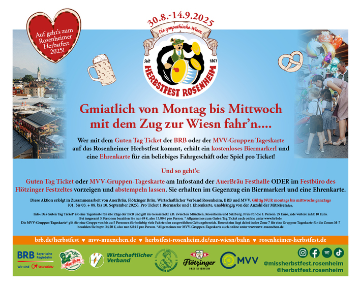Angebot des Herbstfestes