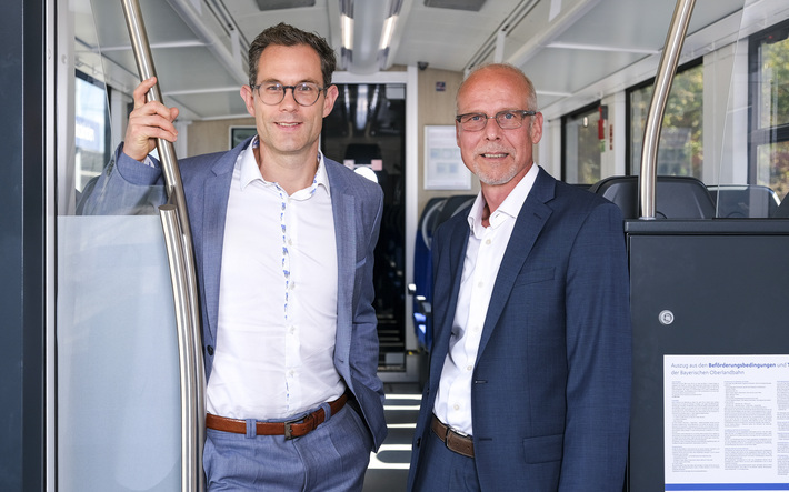 Unsere beiden Geschäftsführer Herr Amini (li) und Herr Schuchmann (re) – Foto BRB/Andi Leder