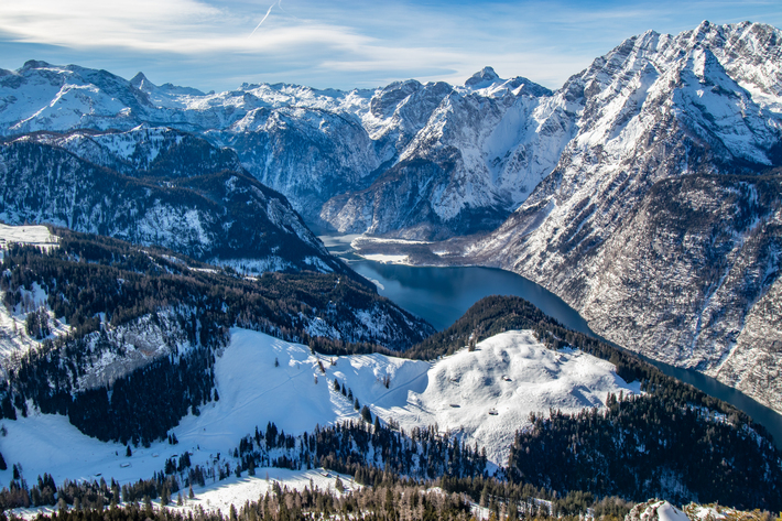 Ausblick auf den Königsee