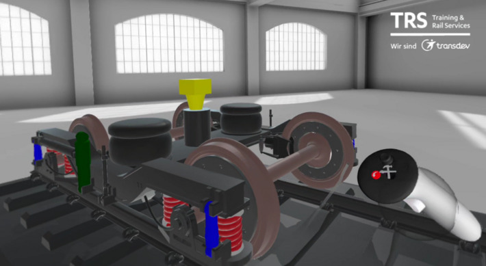 Virtual Reality vom Drehgestell