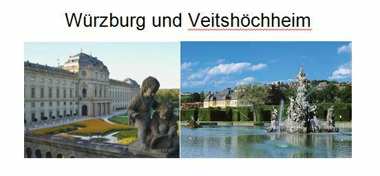 Würzburg und Veitshöchheim