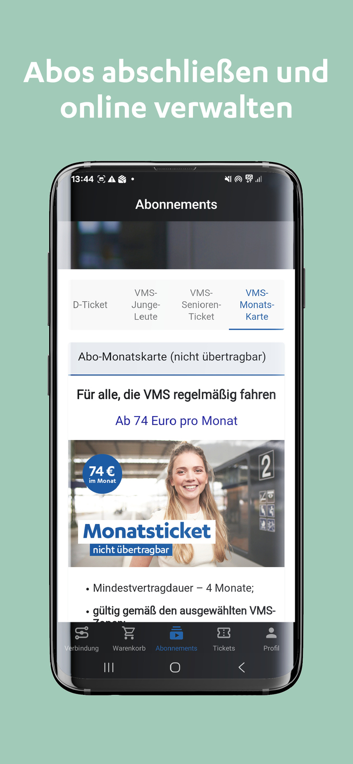 App Abo-Verwaltung