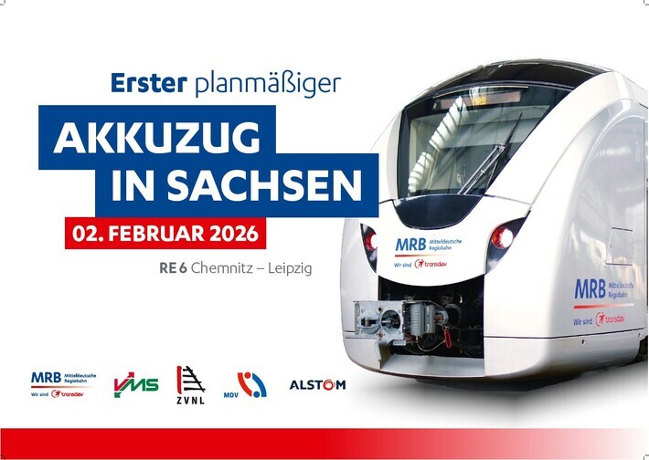 Inbetriebnahme erster Akkuzug