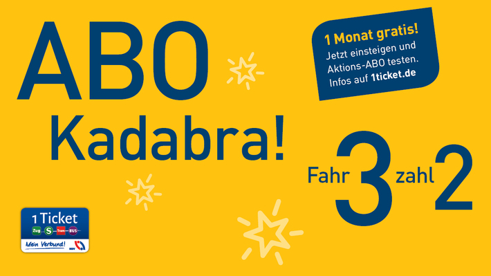 Abo 3 für 2 MDV