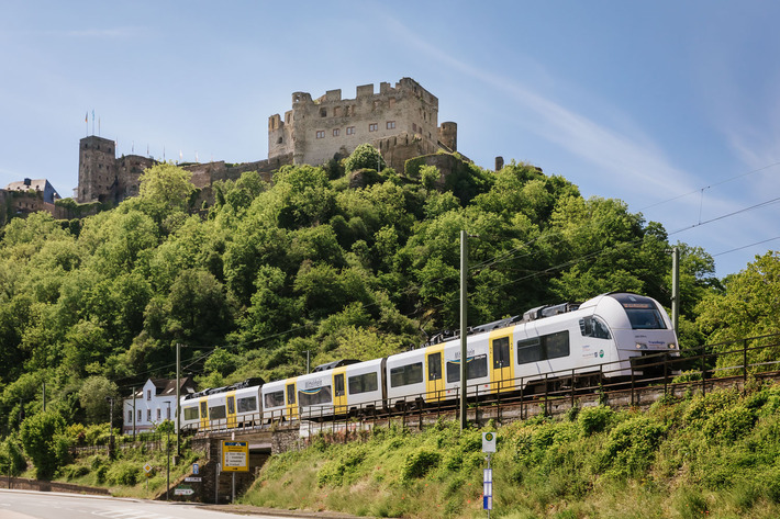 Strecke Mittelrheinbahn Burg