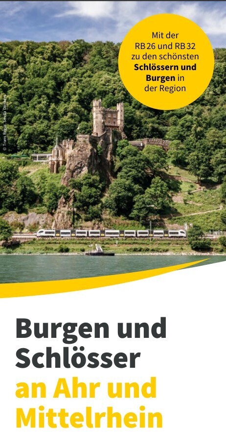Cover Burgen & Schlösser Broschüre 2026 deutsch