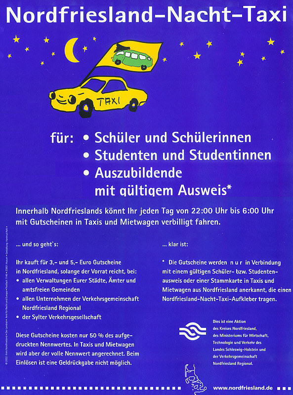 NF-Nachttaxi-Plakat