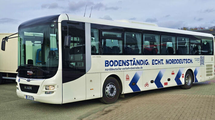 Bus im neuen Design.