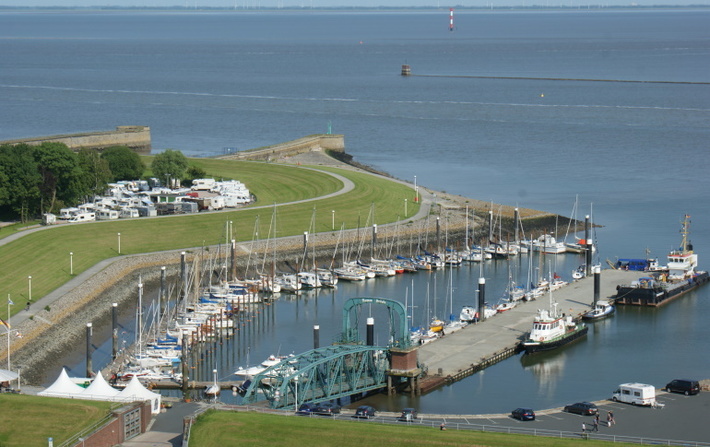 Bootshafen Fähranleger Wilhelmshaven