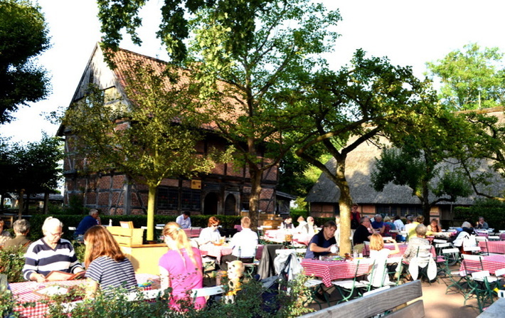 Restaurant Spieker, Biergarten