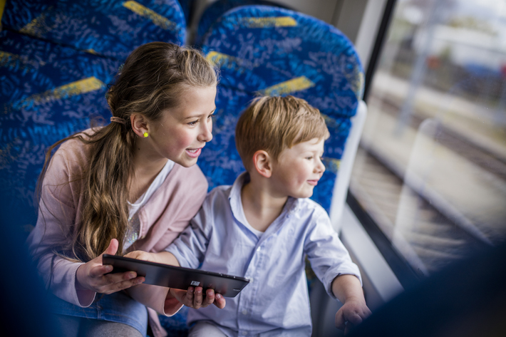 Children on the move with the NordWestBahn