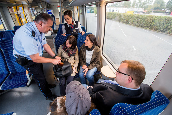 Sicherheit bei der NordWestBahn
