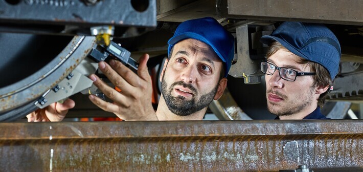 Bild von Werkstattmitarbeitenden