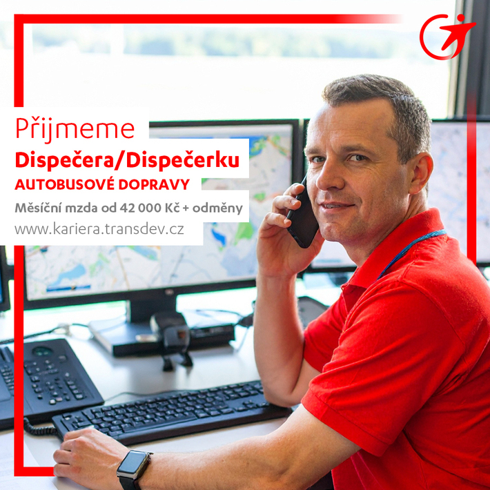 Volná místa Rakovnicko - dispečer -dispečerka autobusové dopravy - Transdev