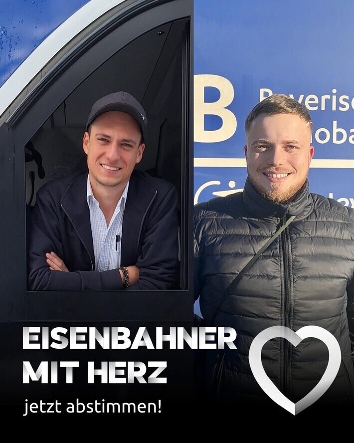 Eisenbahner mit Herz: Benjamin Bannert und Thomas Spillker