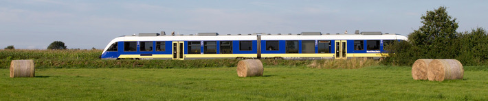 Zug in Landschaft