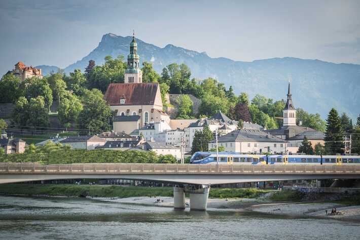 BRB-Zug in Salzburg
