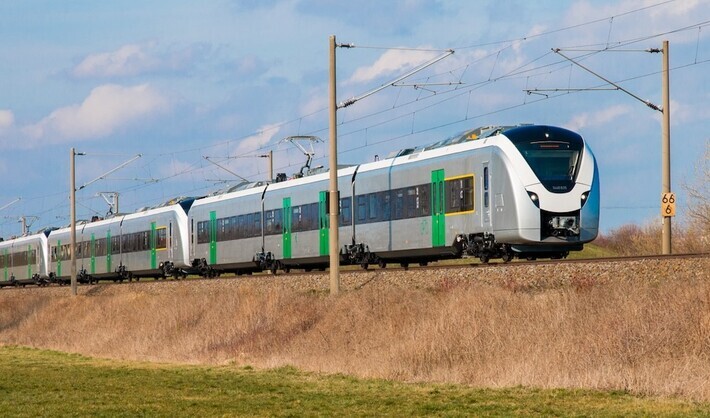 Bahn der Mitteldeutsche Regiobahn