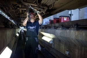 Mitarbeiter Technik im Dienst